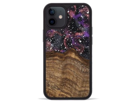 iPhone 12 mini Wood Phone Case - Van (Cosmos, 746927) For Sale