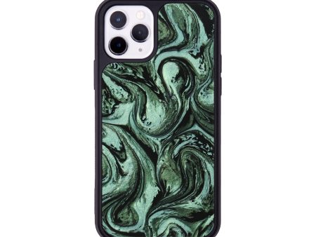 iPhone 11 Pro ResinArt Phone Case - Dawn (Green, 746966) Fashion