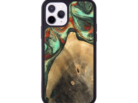 iPhone 11 Pro Wood Phone Case - Ares (Green, 746894) Online