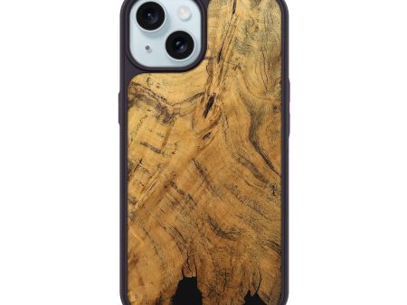 iPhone 15 Wood Phone Case - Iyanna (Wood Burl, 746928) Cheap