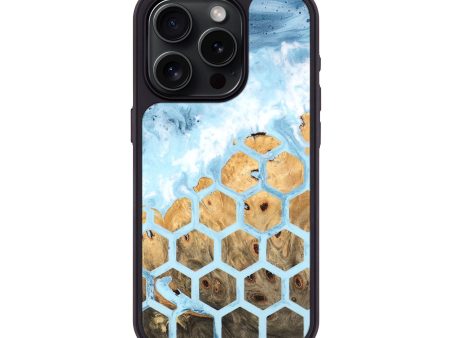 iPhone 15 Pro Wood Phone Case - Melody (Fusion, 747019) For Sale