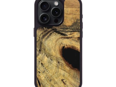 iPhone 15 Pro Wood Phone Case - Alisha (Wood Burl, 746920) Hot on Sale